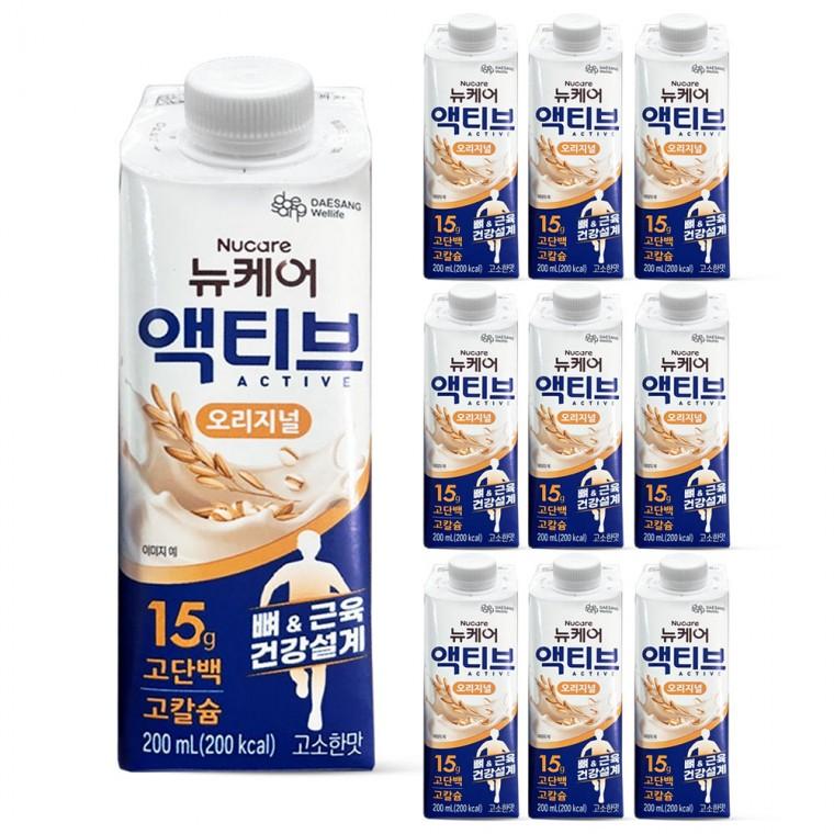 뉴케어 액티브 오리지널 200ml 10팩