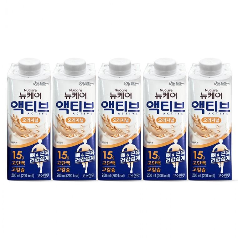 뉴케어 액티브 오리지널 200ml 5팩