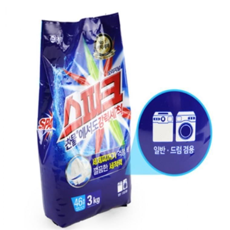애경스파크리필형3kg 세탁세제리필 스파크세제