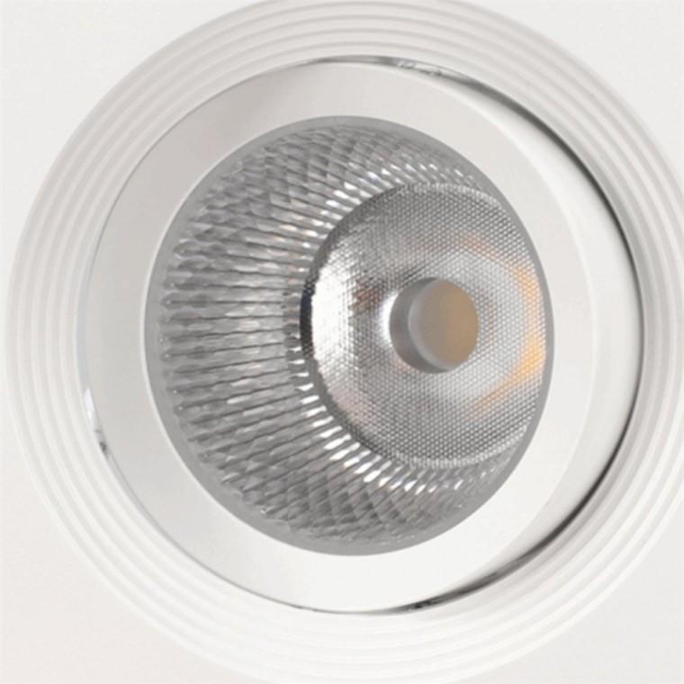 회전형 다운라이트 75mm(3인치) 6W 주광색 화이트 원형매립등