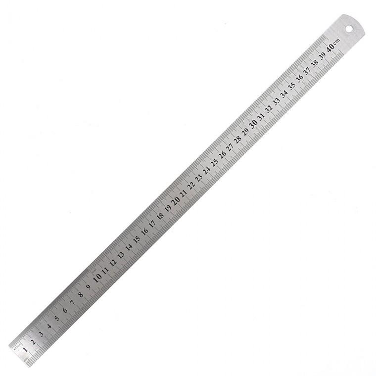 철자 40cm 스틸자 목공자 제도자 제도용자 눈금자