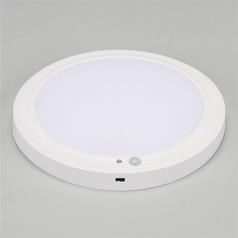 더 심플 원형 센서등 200mm(8인치) 20W 주광 현관센스등