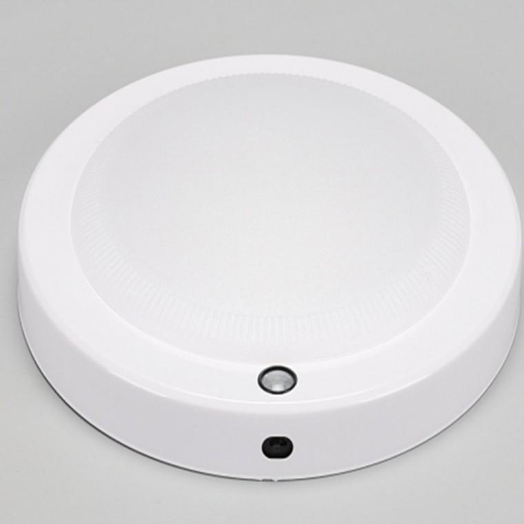 원형 LED 센서등 DC 타입 15W 주광 유백 베란다센서등
