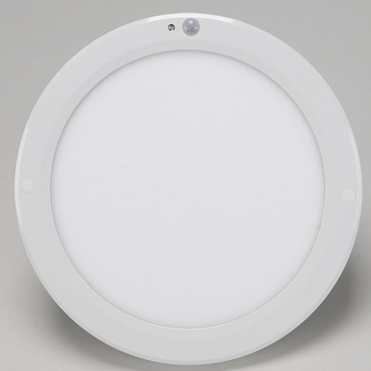 원형엣지 센서등 250MM(10인치) 20W 주백 현관센서등led