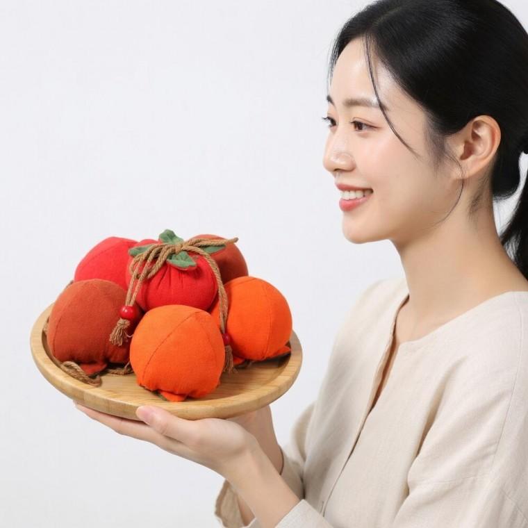 복조리 홍시 집들이 장식 선물 향낭주머니