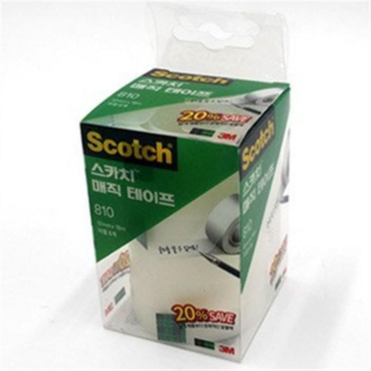 3M 매직테이프 12mm 6p 유통기한표기 문구용테이프