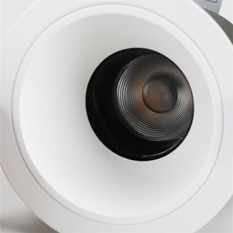 딥 컷오프 다운라이트 75mm(3인치) 10W 주백색 각도조절다운라이트