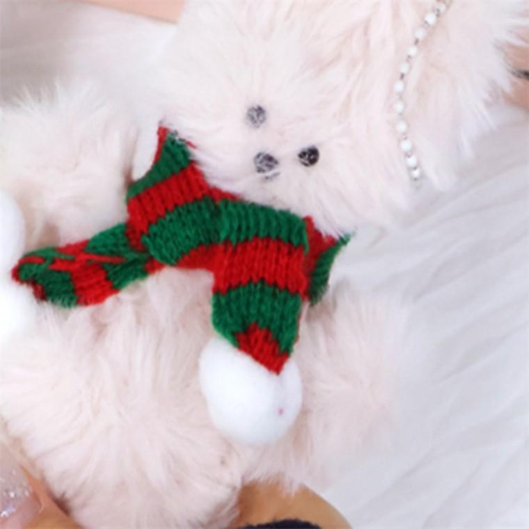 모루인형목도리 모루인형꾸미기 모루인형악세사리