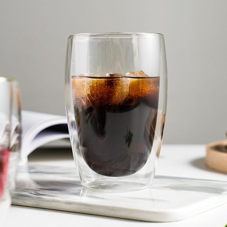 PL 엘리트 유리컵 [로하티] 러브굿 이중 유리컵(350ml) No24