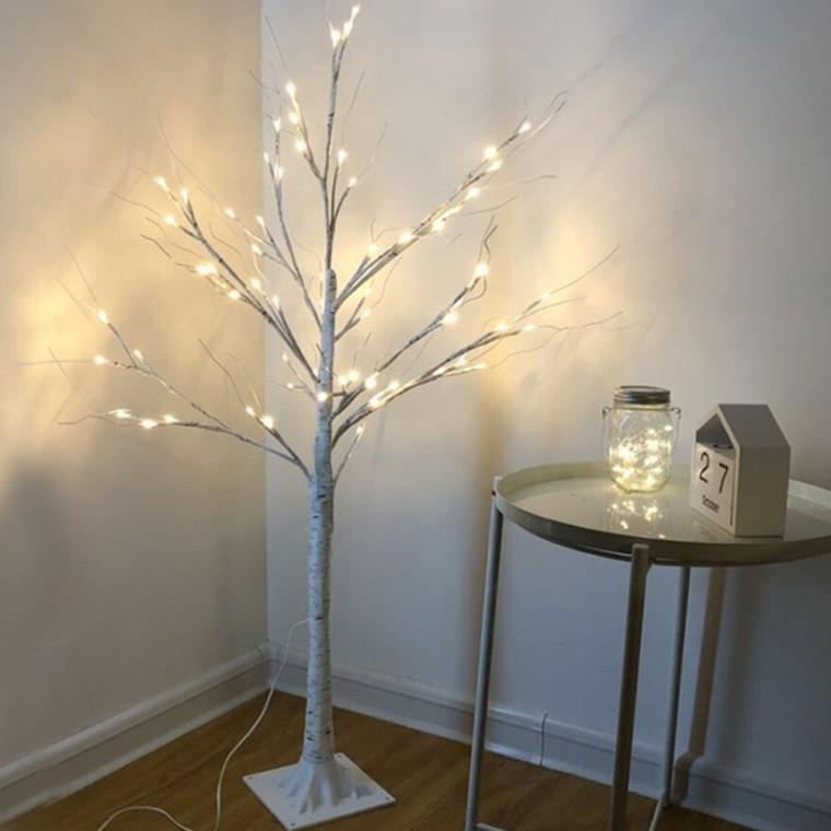 PL 다용도 LED스탠드 USB 자작나무 LED 무드등(120cm) No20