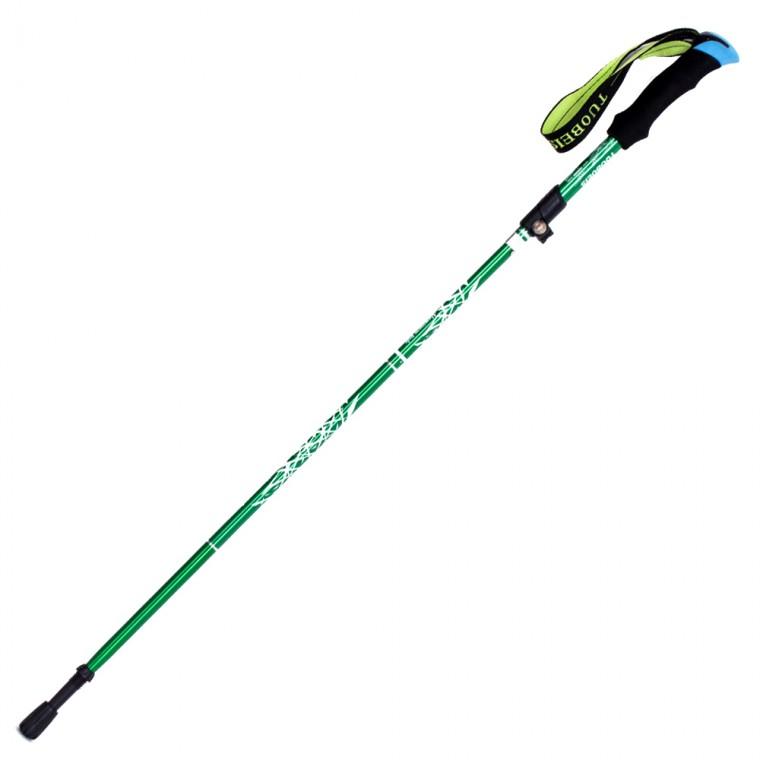 PL 스타일 등산 모자 액티브원 5단 접이식 등산스틱(130cm) (그린) No8