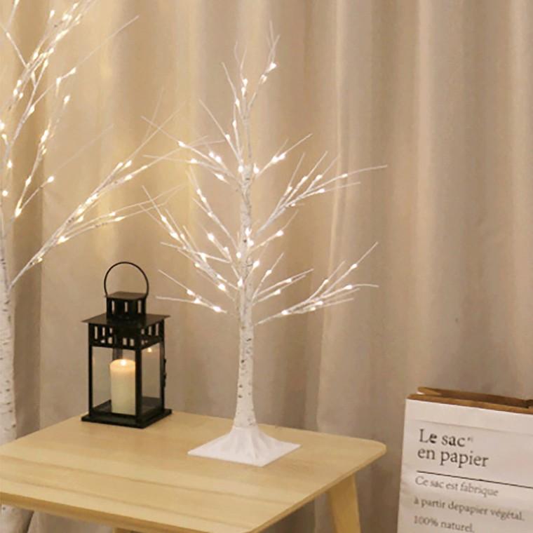 PL 뉴 LED스탠드 USB 자작나무 LED 무드등(90cm) No16