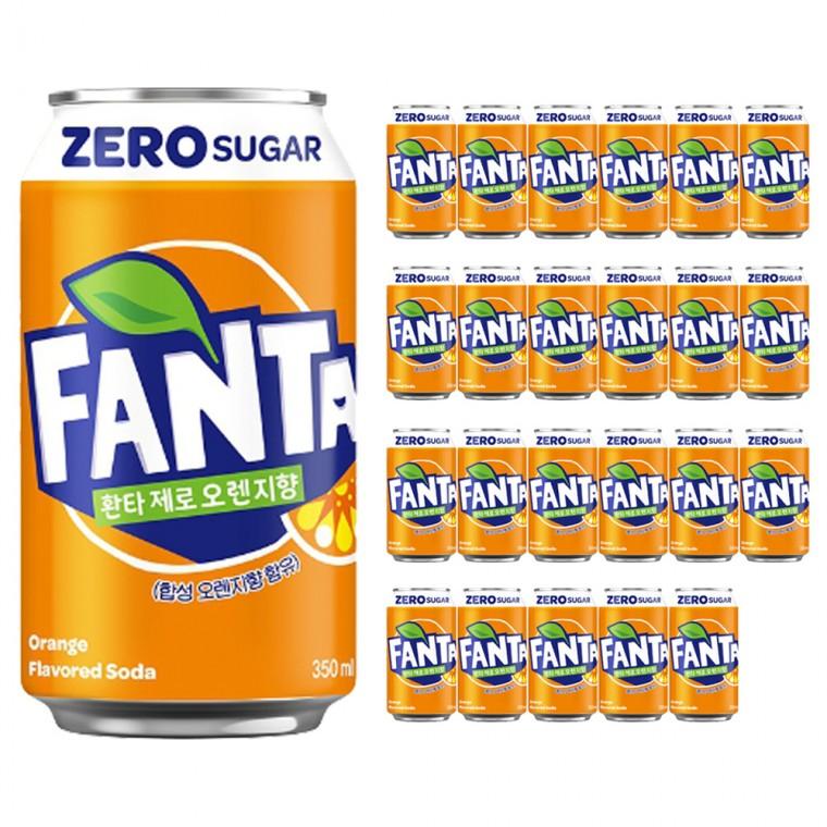 환타 제로 오렌지 350ml x 24캔