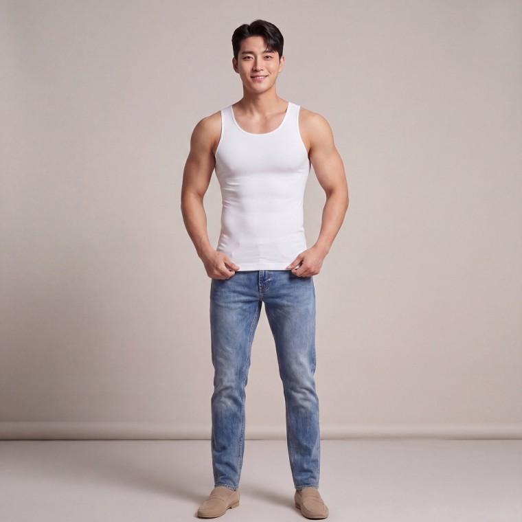 유니보르 남성 보정나시 보정속옷 몸매보정속옷 여유증속옷 복대 남자 남성 니플나시 여유증 뱃살 이너핏민