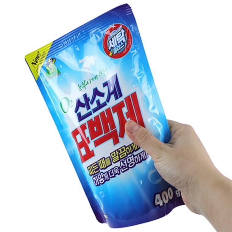 산소표백제 400g 와이셔츠목때 하얀옷얼룩