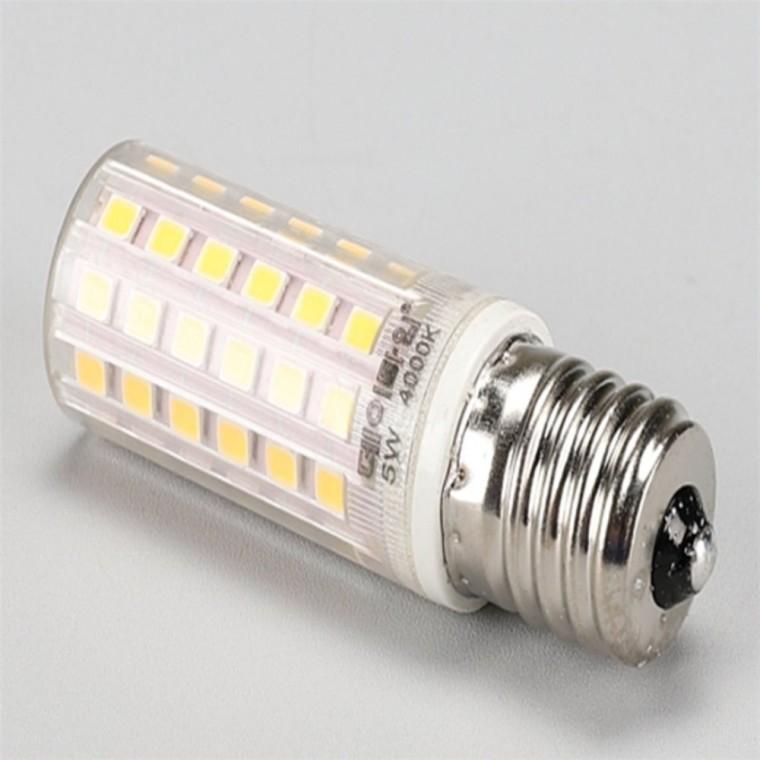 LED 콘램프 5W 주백색 E17 인테리어전구