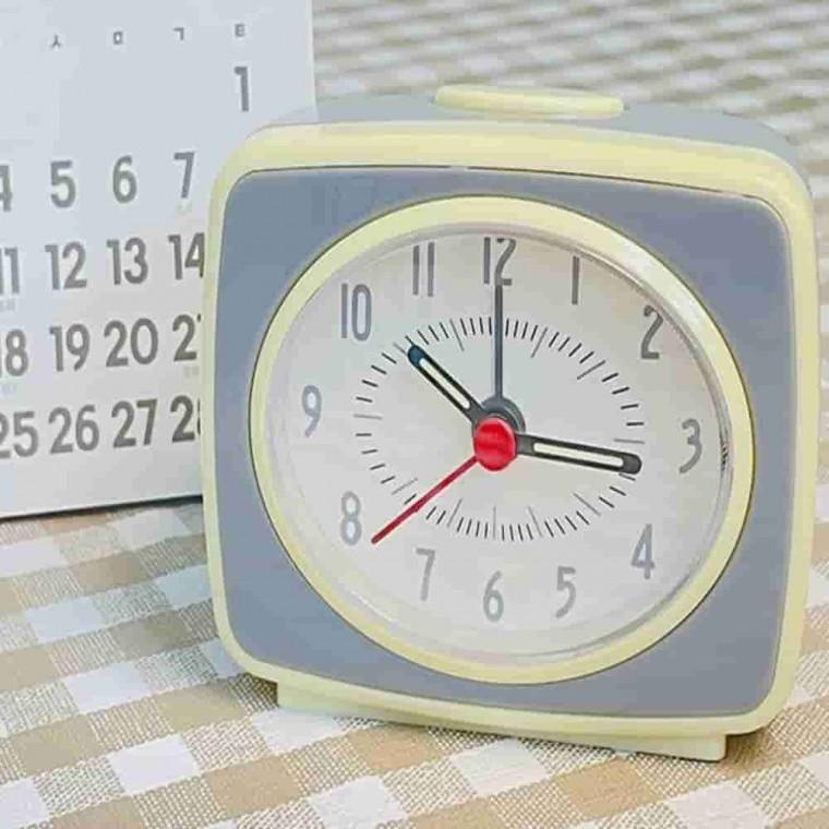 저소음 알람 빈티지 탁상 시계 레트로시계 아날로그시계 인테리어시계