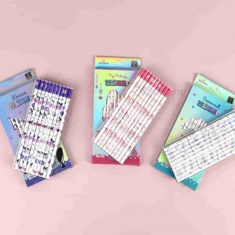 마이멜로디 10본 연필세트 신학기선물 캐릭터필기구 캐릭터문구