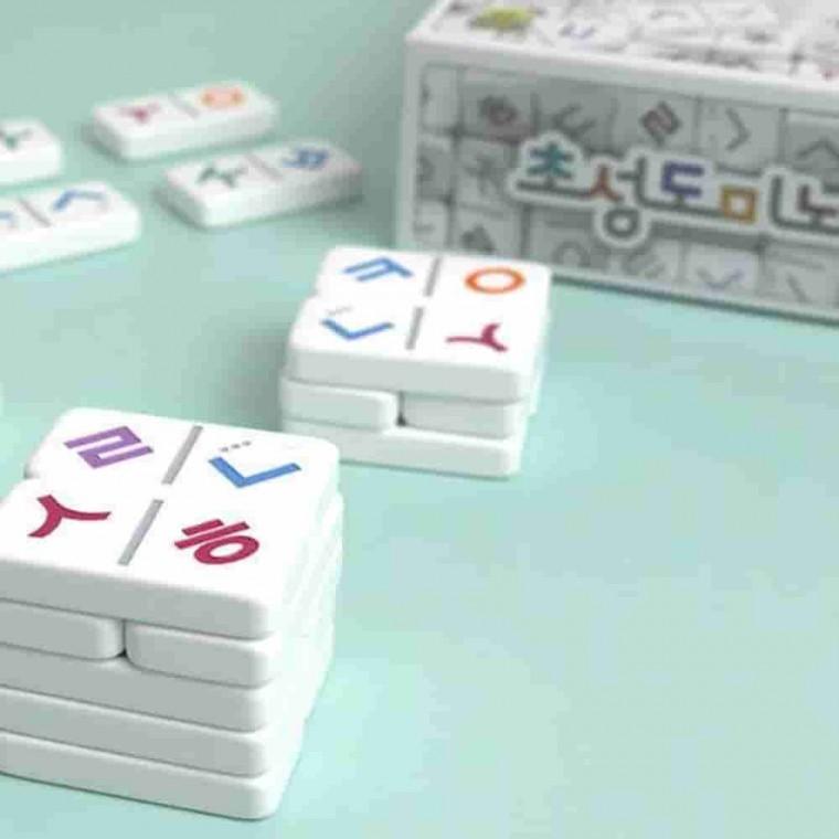 초성도미노 도미노게임 교육용블록 도미노칩