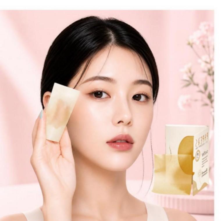 페이퍼 시트 페이스 휴대 블로팅 유분 피부관리 케어 블로팅 유분