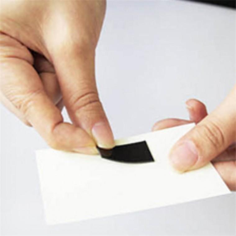 조각고무자석 조각고무자석판 60개입 25x15mm