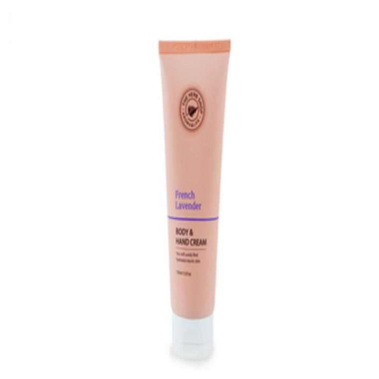 더허브샵 바디 핸드크림 150ml 라벤더핸드크림 향기바디로션 꽃집향핸드크림