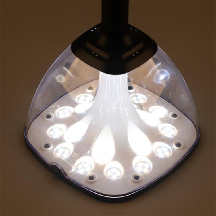 태양광 3색 문주등 165x165xH195 블랙 LED잔디등