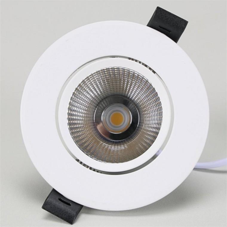 회전형 디밍다운라이트 75mm 5W 전구색 각도조절다운라이트