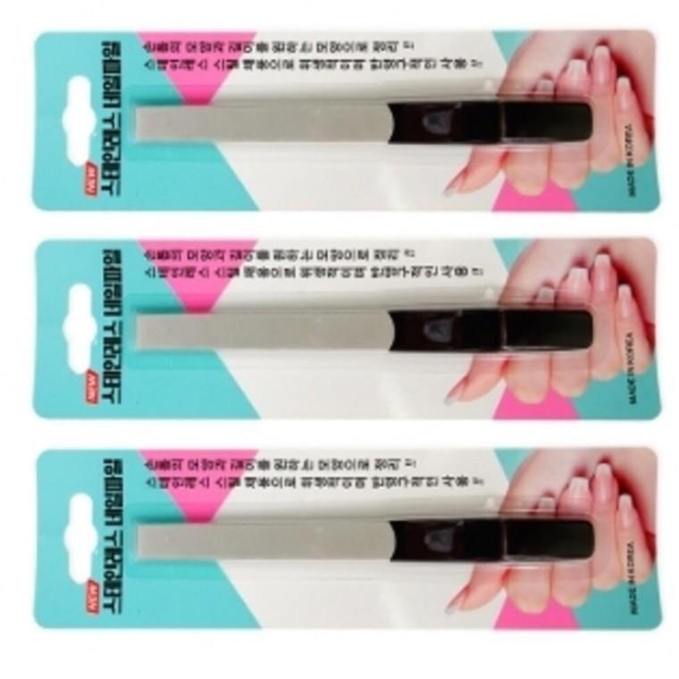 스텐 네일파일 3개 손톱손질 손톱파일 손톱갈이