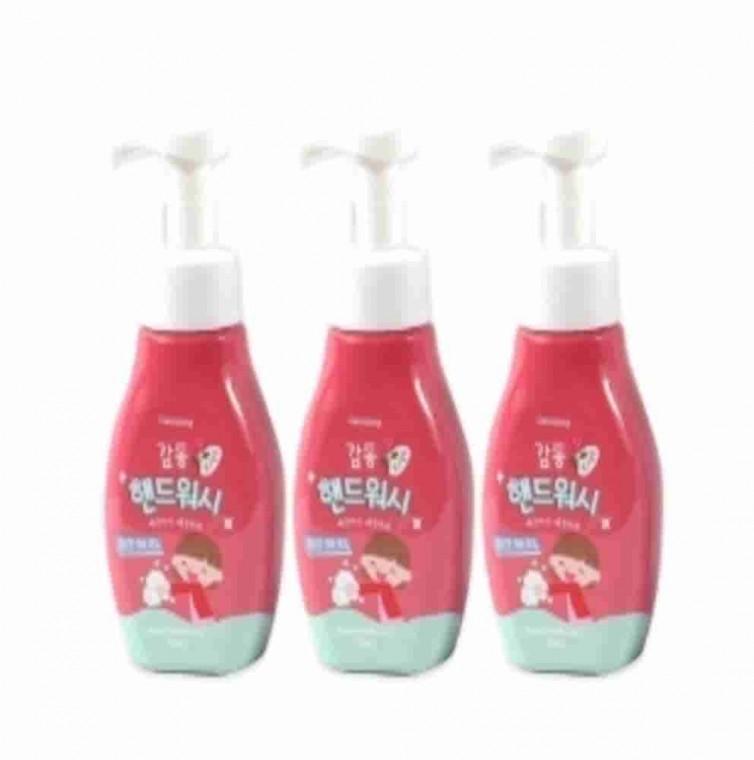 폼 핸드워시 300ml 플로럴향 3개 거품비누 물비누통 아기핸드워시 아기손세정제