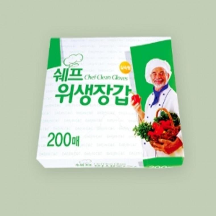위생장갑 200매 손가락비닐장갑 주방용장갑