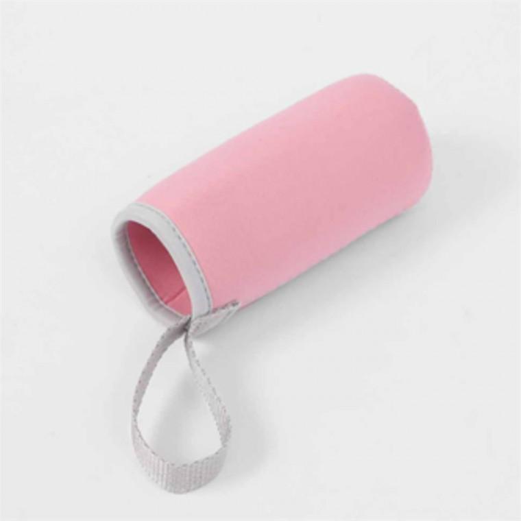 물병 파우치 2P 280ml 핑크 어린이집 보틀백 손잡이