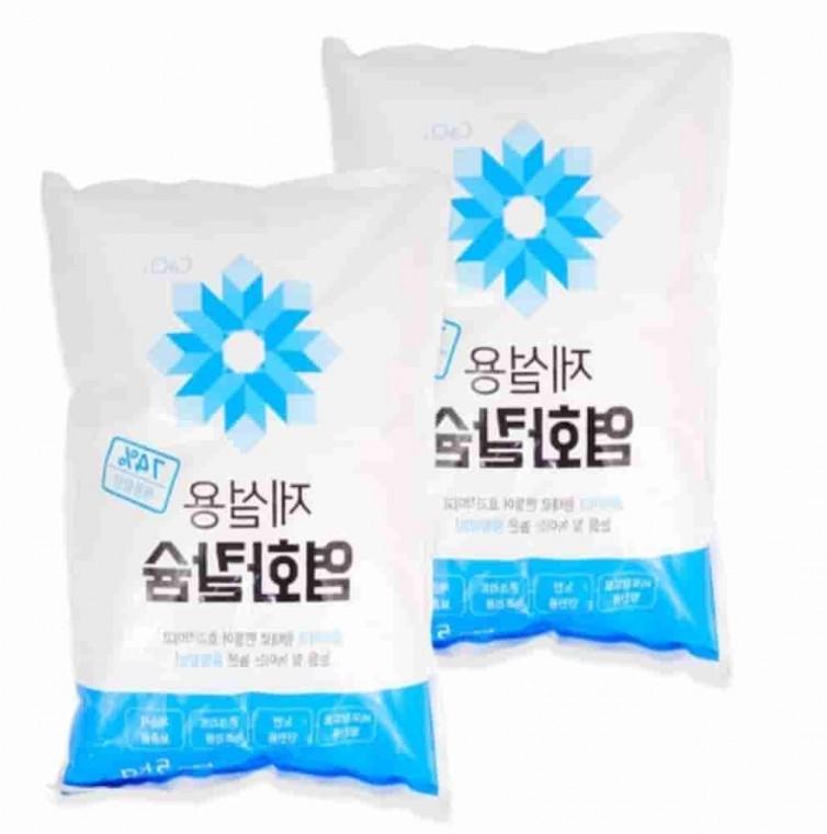 제설 염화칼슘 5kg 3개 염화칼슘제설제 결빙방지제 염화칼슘제설 염화칼슘제습제
