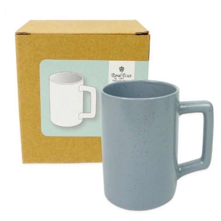 도자기컵 350ml 오트밀포그블루 2개 카페커피잔 커피잔 손잡이컵