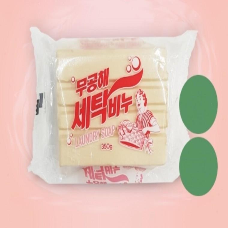 세탁비누 350g 5개 속옷손빨래 양말비누 고체비누