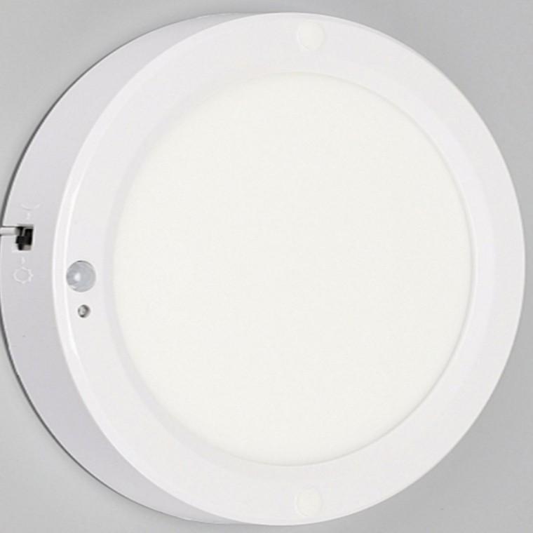 원형엣지 센서등 200mm(8인치) 20W 주백 복도센서등