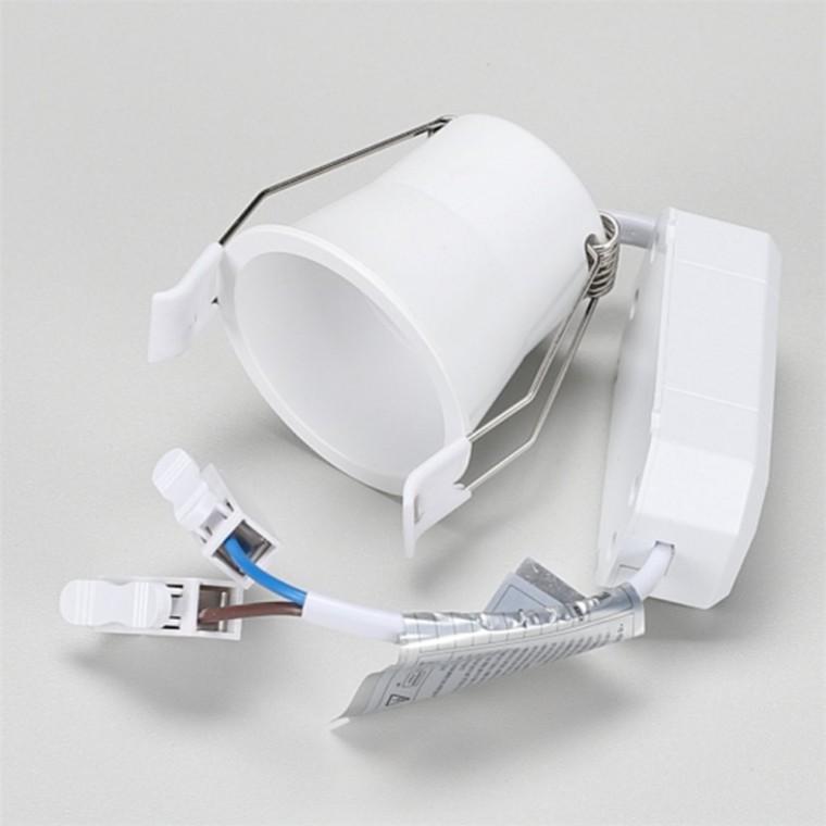 컷오프 다운라이트 55mm(2인치) 4W 전구색 천정매입등