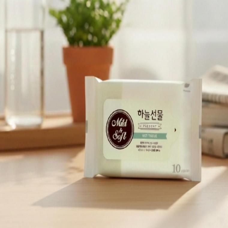 휴대용 물티슈 10매 리필 10개 안전한물티슈 손소독물티슈 소독용물티슈