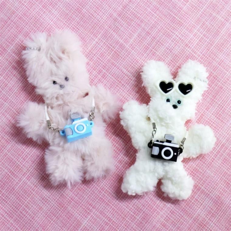 모루인형 카메라 모루인형소품 모루인형키링 모루인형DIY