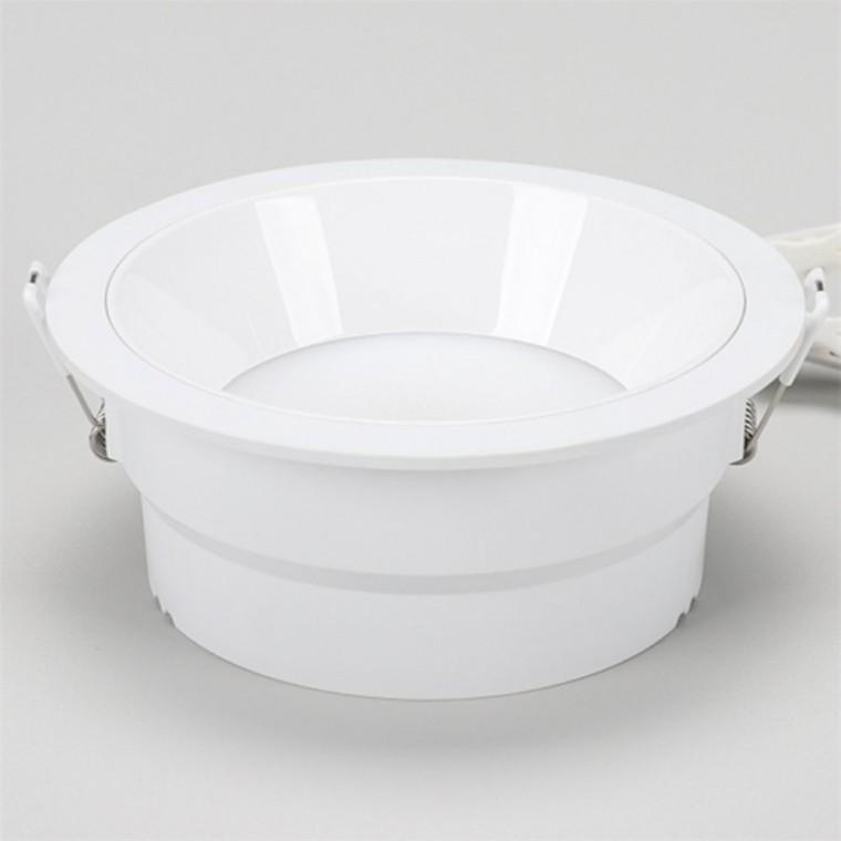 컷오프 다운라이트 125mm(5인치) 12W 주백색 거실다운라이트