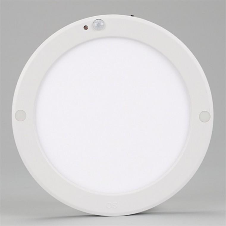 원형엣지 센서등 200mm(8인치) 20W 주광 현관문센서등