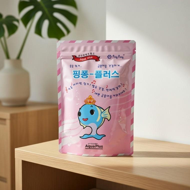 핑퐁플러스 금붕어 사료 금붕어먹이 열대어밥