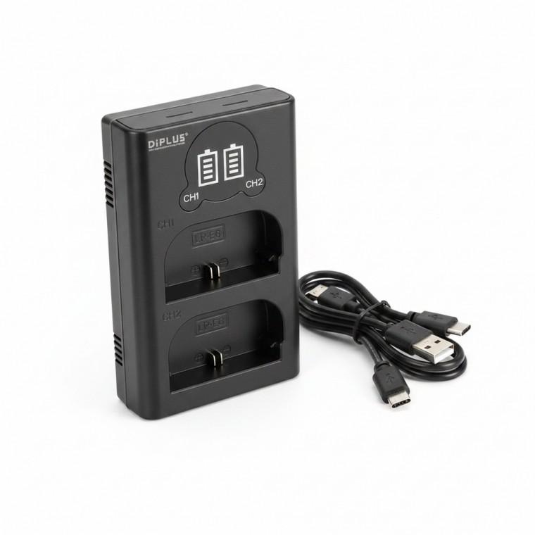 듀얼 배터리 충전기 충전기C타입 5핀USB