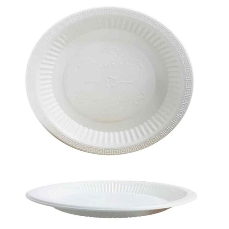 배달용접시 1회용접시 위생접시 접시 230mm 대형 50개