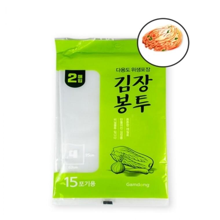 김장봉투 대 15포기 63x95cm 10개 두꺼운김장봉투 큰비닐