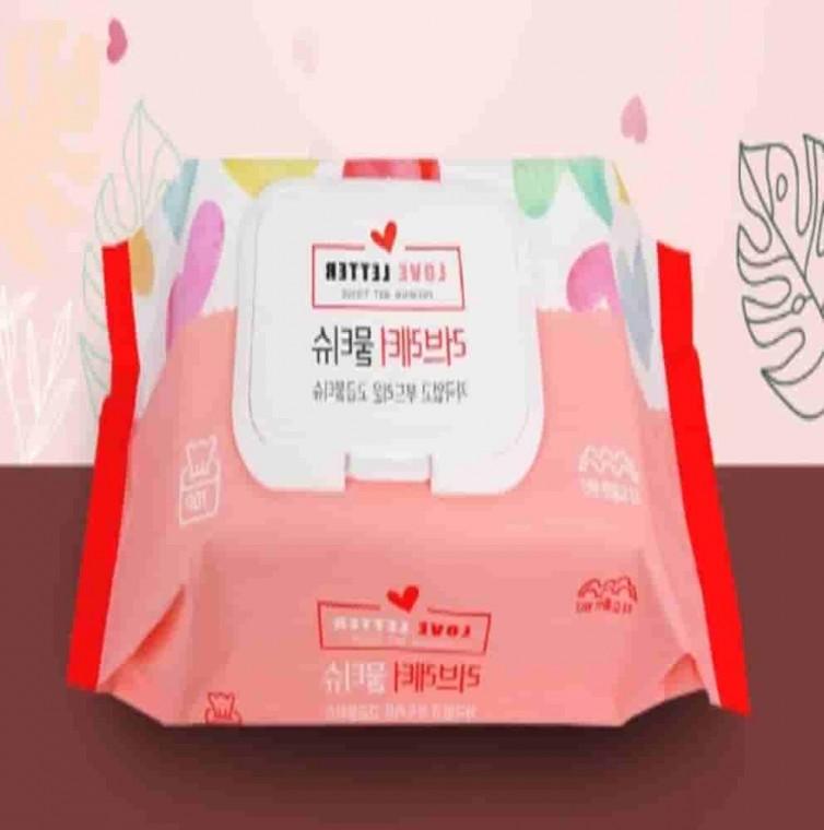두꺼운 물티슈 70매 5개 물티슈캡형 캡형물티슈 도톰한물티슈 아기물티슈