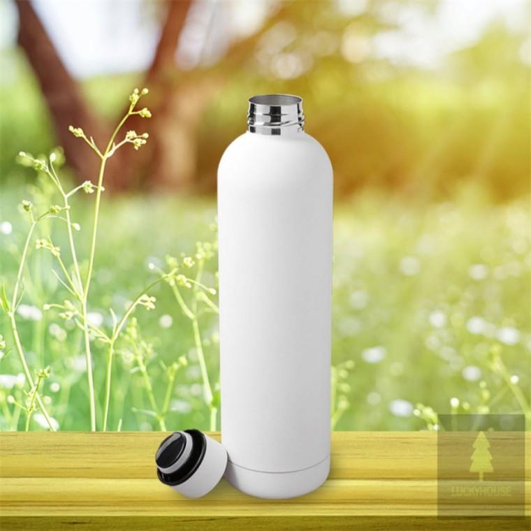 이중진공 스텐 보온보냉병 750ml 화이트 보온잘되는보온병 세지않는텀블러 보온보냉텀블러
