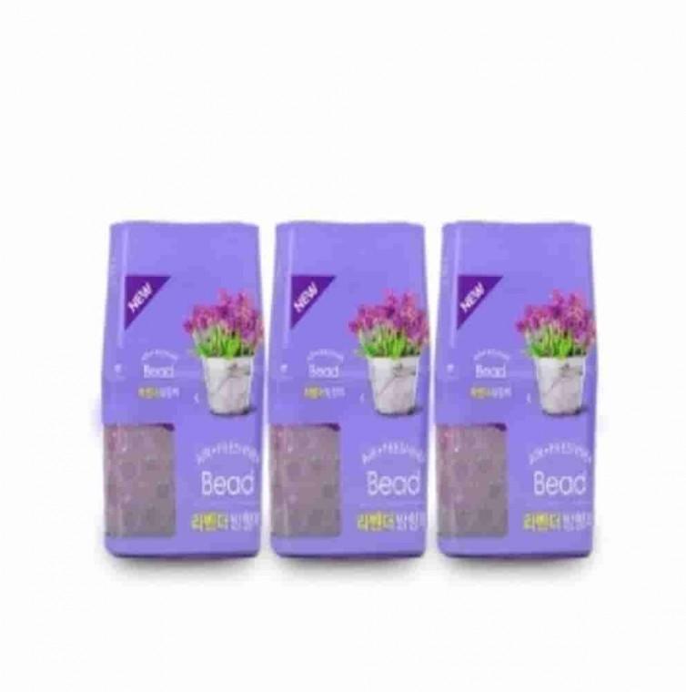 라벤더 구슬방향제 450g 3개 화장실탈취제 신발장방향제 화장실방향제