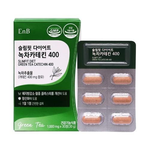 EnB 슬림핏 다이어트 녹차카테킨 400 (1000mg x 30정)