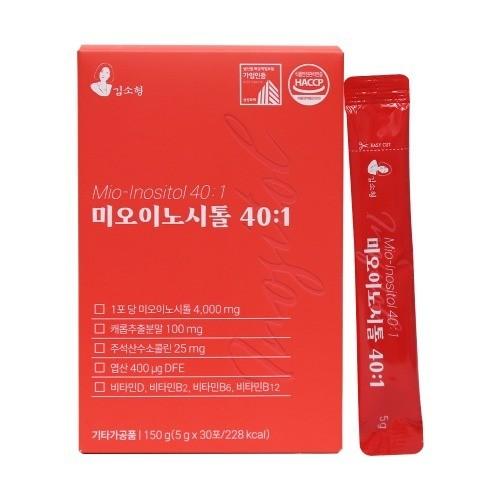 김소형 미오이노시톨 40대1 5g x 30포